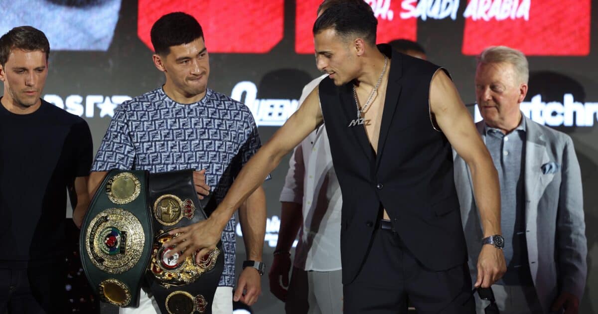 Box Dmitry Bivol Vs Malik Zinad Cara A Cara A Dos D As De La Pelea En