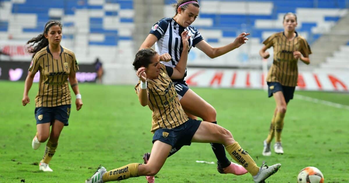 LIGA MX FEMENIL DÓNDE Y A QUÉ HORA VER EL PARTIDO PUMAS VS RAYADAS EN