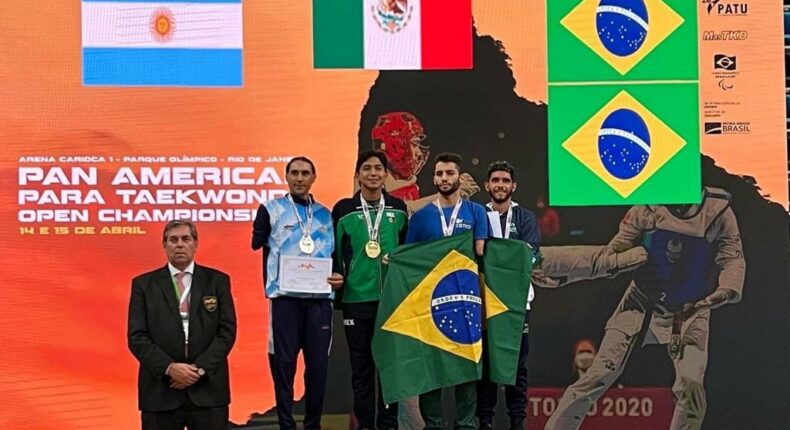 JUAN DIEGO GARCÍA REFRENDA TÍTULO PARAPANAMERICANO DE PARATAEKWONDO