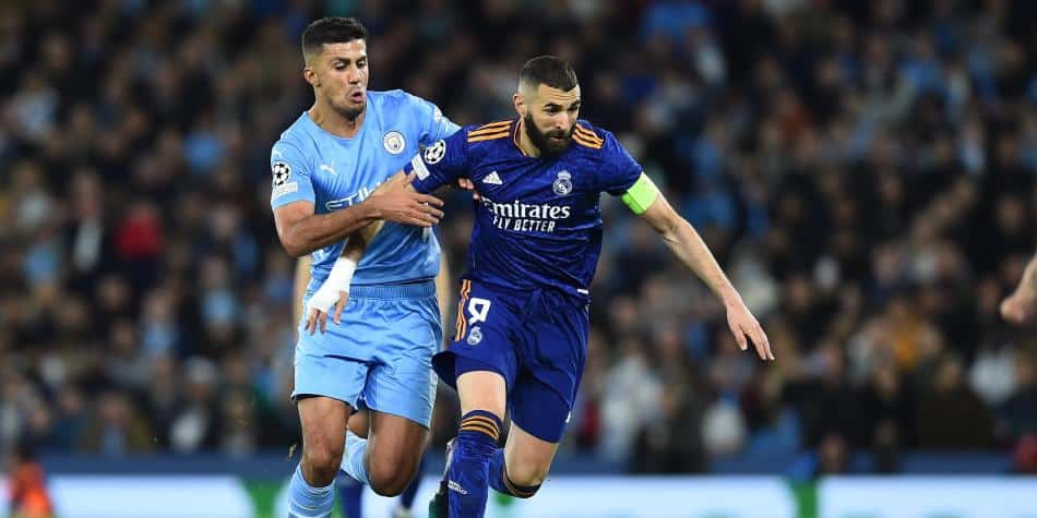 Partidazo en Inglaterra entre el City y el Madrid