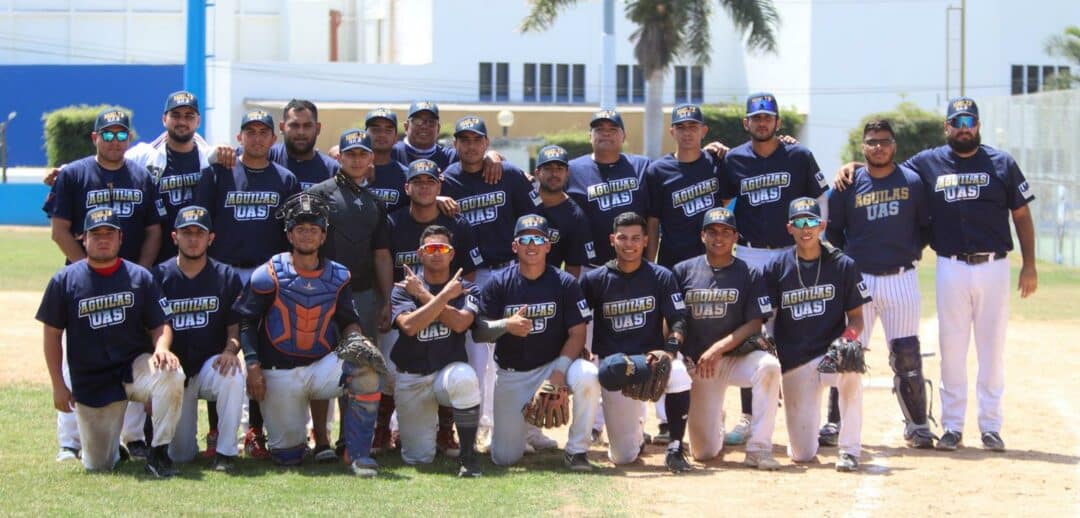 Águilas de las UAS invictas en el béisbol