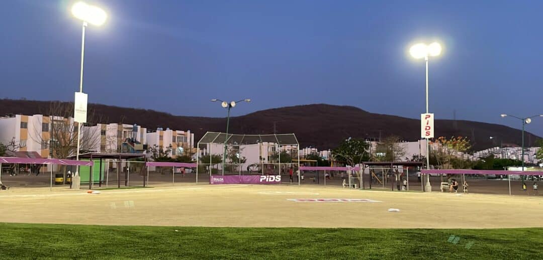 El Pids construyó nuevo campo de softbol en Alturas del Sur