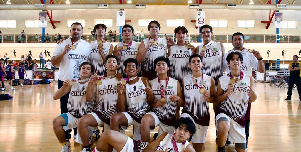 El basquetbol varonil dio oro a Sinaloa