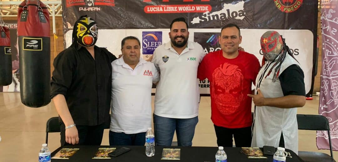 HOY SE ANUNCIÓ LA FUNCIÓN DE LUCHA LIBRE EN CULIACÁN