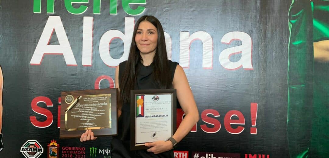 IRENE ALDANA RECIBIÓ UN HOMENAJE EN CULIACÁN