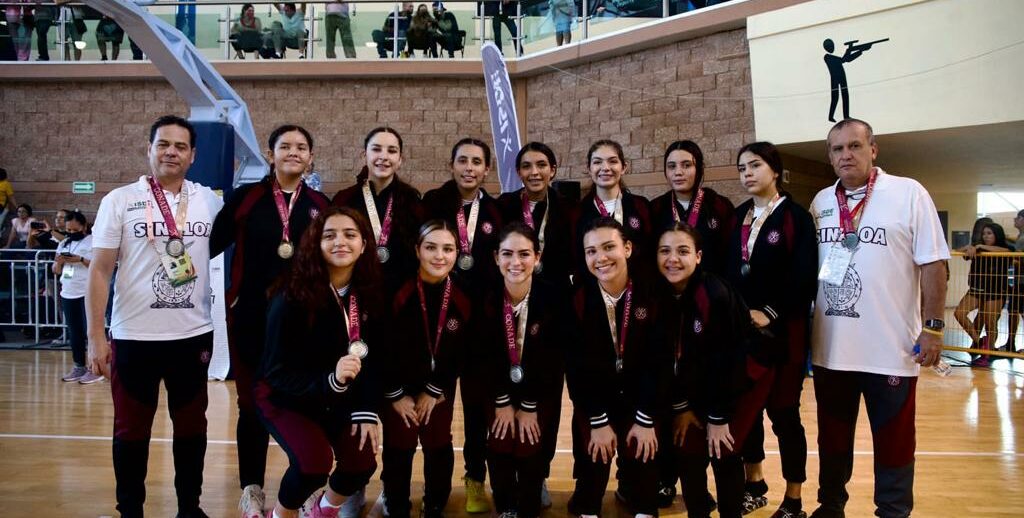 La femenil le dio plata a Sinaloa en el basquetbol