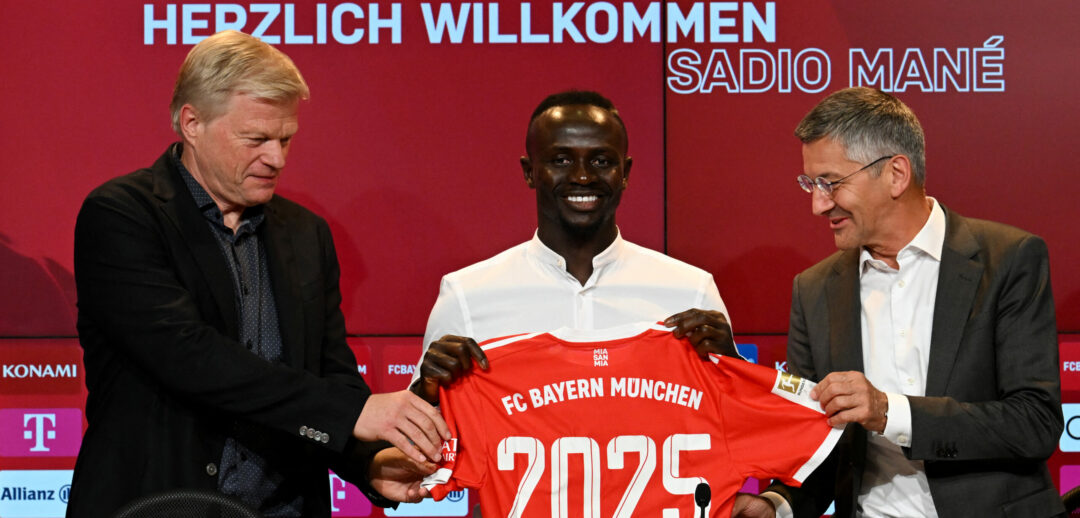 SADIO MANÉ FIRMÓ POR 3 AÑOS CON EL BAYERN