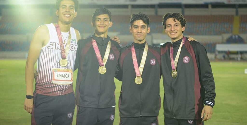 SINALOA SUMÓ 4 MEDALLAS MÁS EN EL ATLETISMO