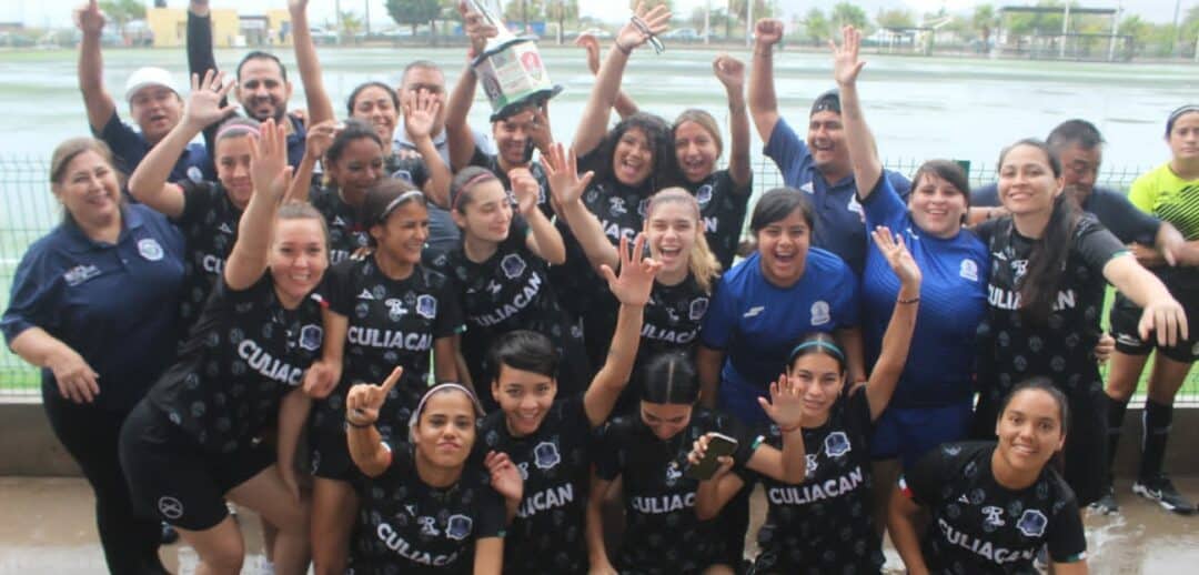 CULIACÁN SE QUEDA CON EL CAMPEONATO ESTATAL DE FUTBOL LIBRE FEMENIL