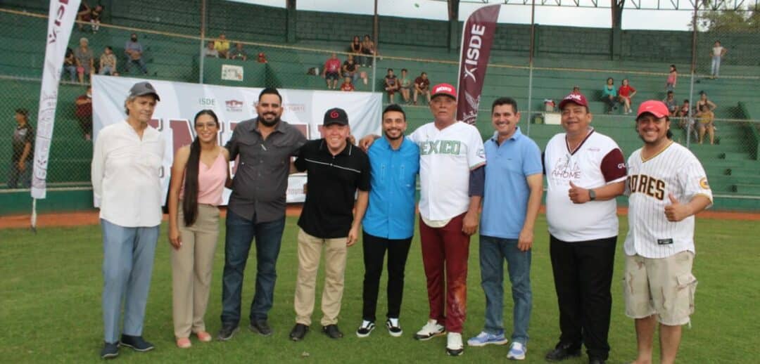 EL CAMPEONATO ESTATAL DE BEISBOL 60-69 AÑOS QUEDÓ FORMALMENTE INAUGURADO