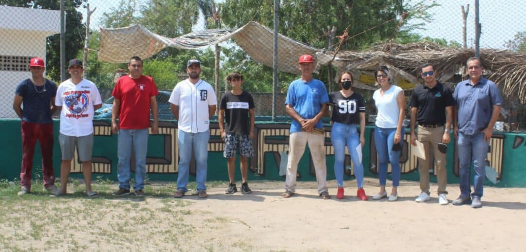 EL ESTADIO DE BEISBOL DE LA COFRADÍA ESTÁ SIENDO REMODELADO