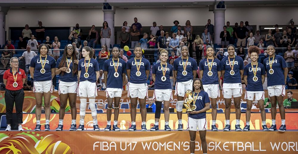 ESTADOS UNIDOS GANA EL TÍTULO MUNDIAL U-17 FEMENIL DE BALONCESTO