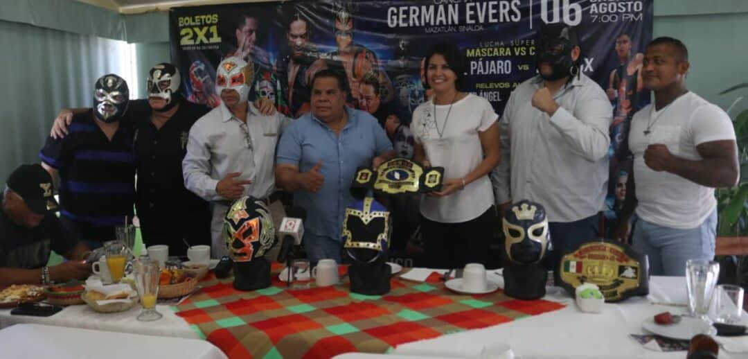 LA FUNCIÓN DE LUCHA LIBRE SE REALIZARÁ EL 06 DE AGOSTO