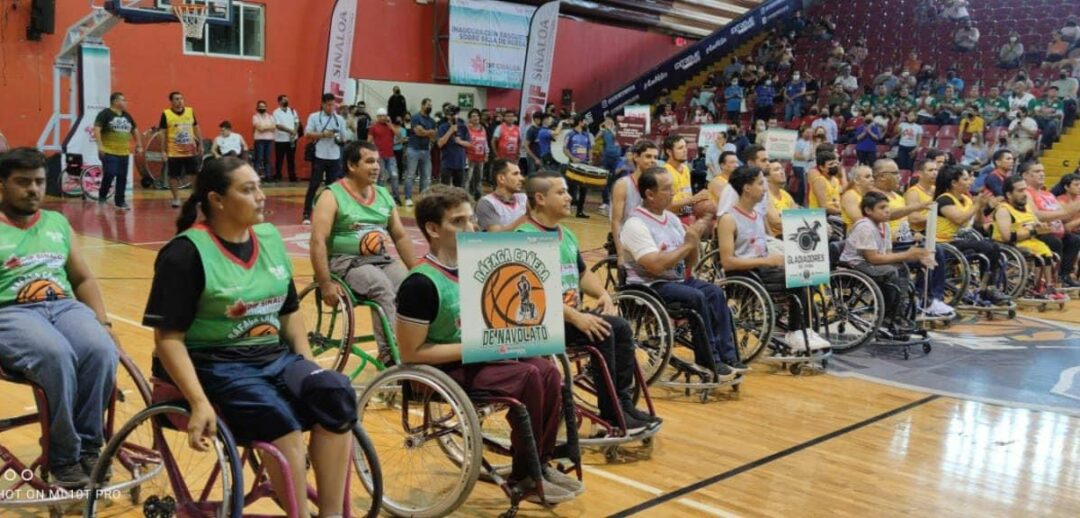 LA LIGA ESTATAL DE BALONCESTO EN SILLA DE RUEDAS QUEDÓ INAUGURADA