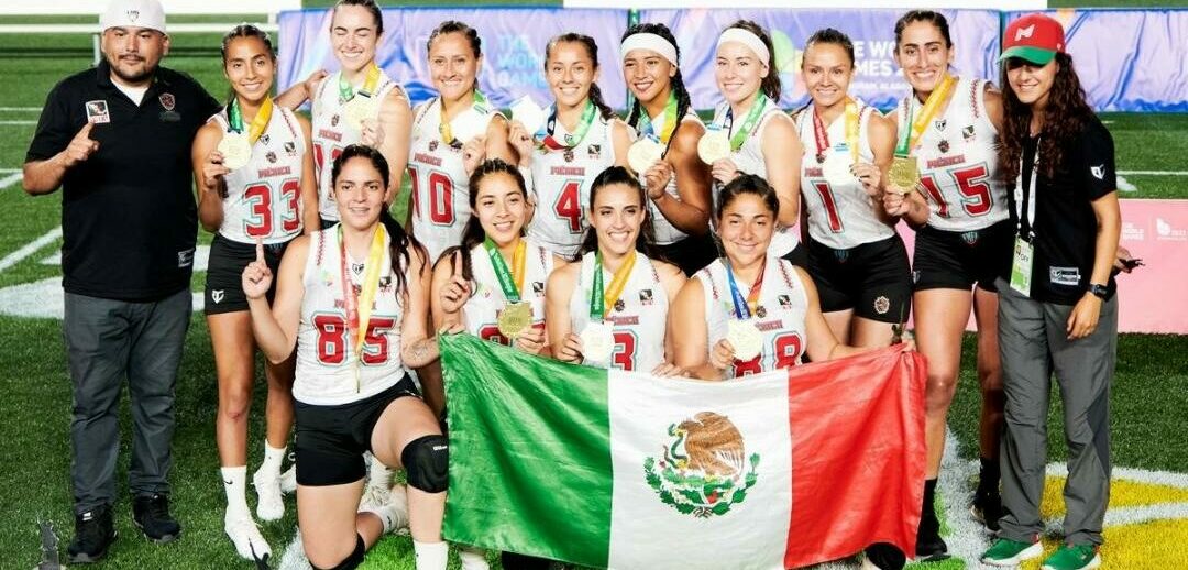 MÉXICO OBTUVO MEDALLA DE ORO EN EL FLAG FOOTBALL FEMENIL