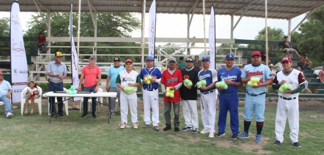 NACE LA LIGA DE SOFTBOL DE VETERANOS EN AHOME