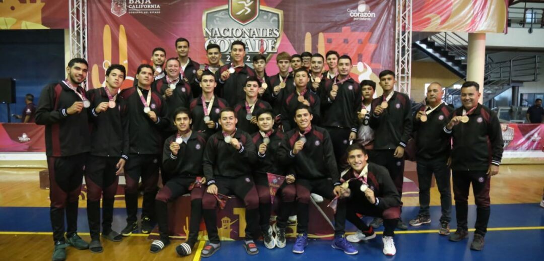 PLATA Y BRONCE OBTUVO SINALOA EN EL VOLEIBOL DE SALA