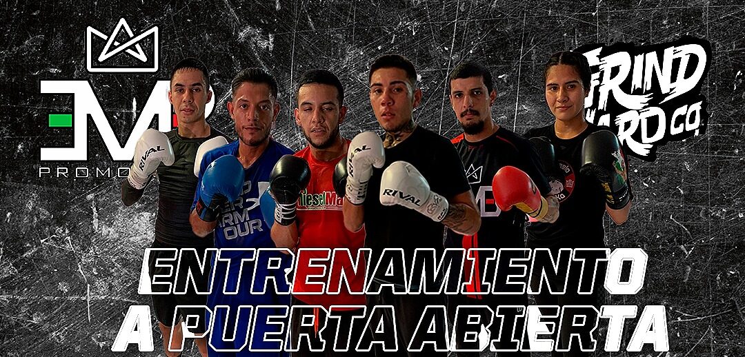 PROTAGONISTAS DE LA FUNCIÓN 'BOXEO AL ESTILO MEXICANO'