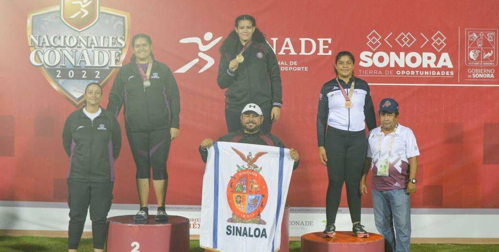 SINALOA SUMA MÁS MEDALLAS EN EL ATLETISMO DE JNC