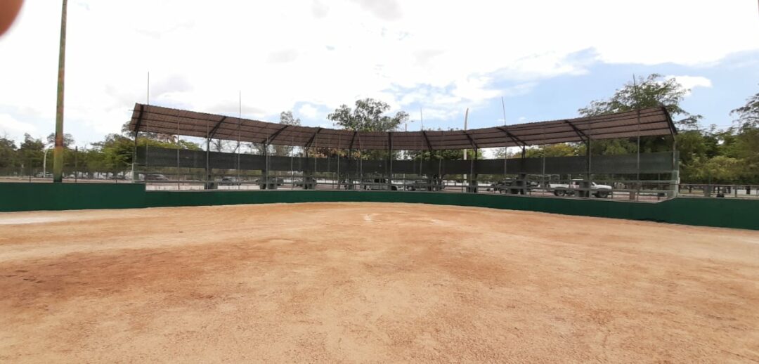 UN CAMPO DE BEISBOL TAMBIÉN RECIBIÓ MANITA DE GATO