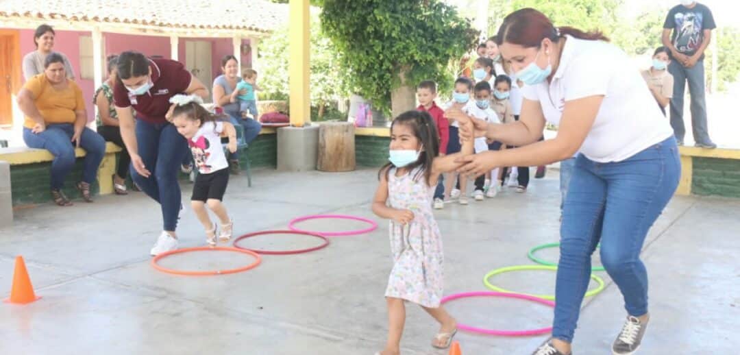 NIÑOS DE JUANTILLOS REALIZARON ACTIVIDADES FÍSICAS ORGANIZADAS POR EL IMDEM