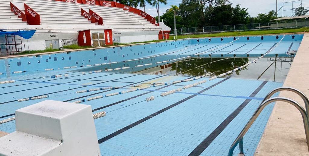 LAS REMODELACIONES PARA LA ALBERCA OLÍMPICA HAN COMENZADO