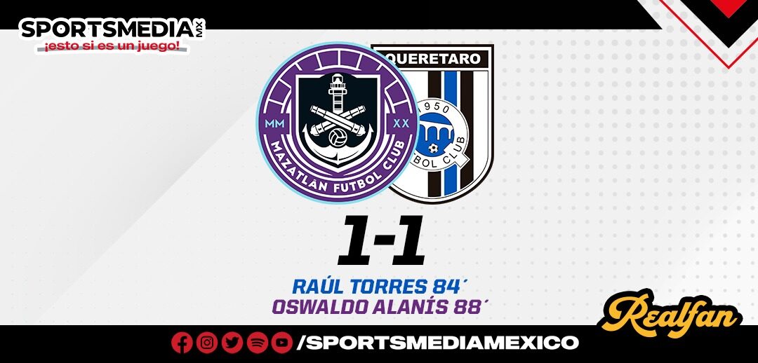 MAZATLÁN Y GALLOS EMPATARON A UN GOL