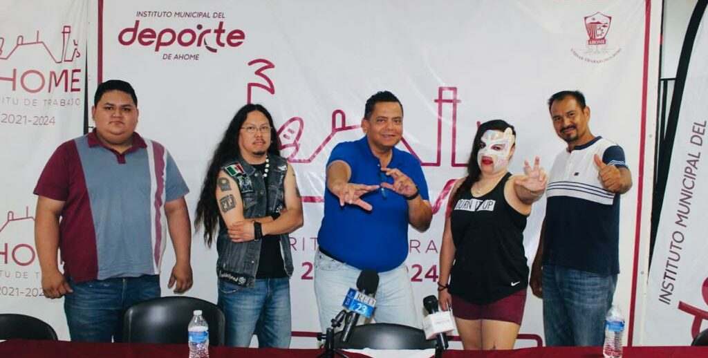 ANUNCIAN FUNCIÓN DE LUCHA LIBRE EN AHOME