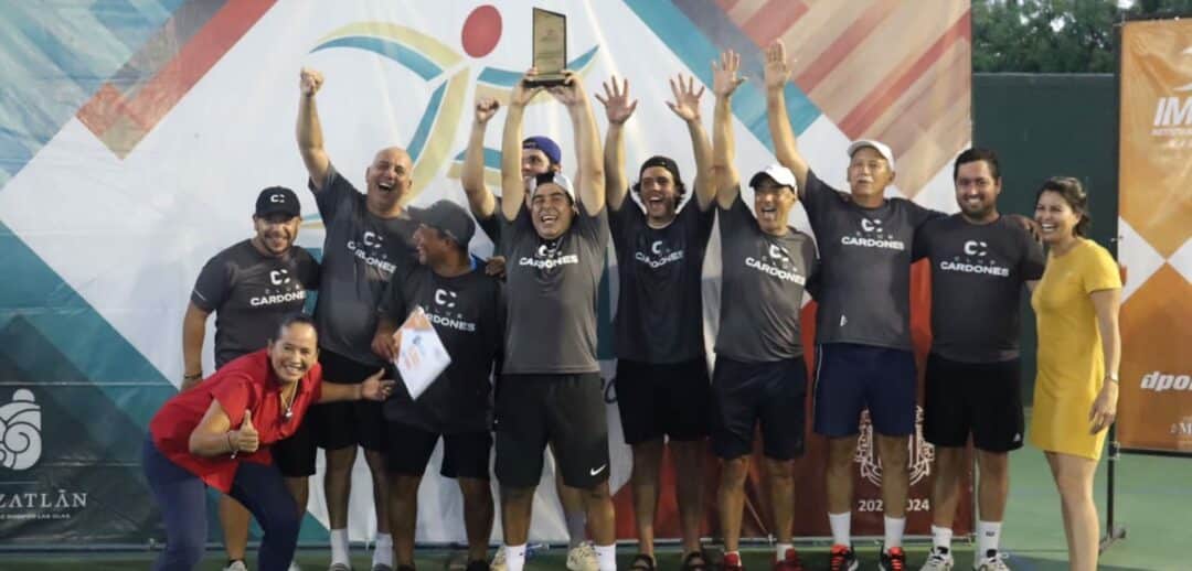 CARDONES SE PROCLAMÓ CAMPEÓN DEL TORNEO DE TENIS BAJO TECHO