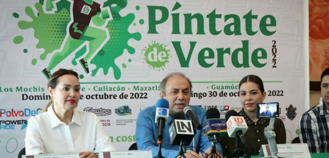 EL DÍA DE HOY SE ANUNCIÓ LA EDICIÓN 2022 DE LA CARRERA 'PÍNTATE DE VERDE'