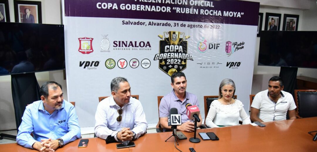 LA COPA GOBERNADOR FUE PRESENTADA ESTA MAÑANA EN GUAMÚCHIL