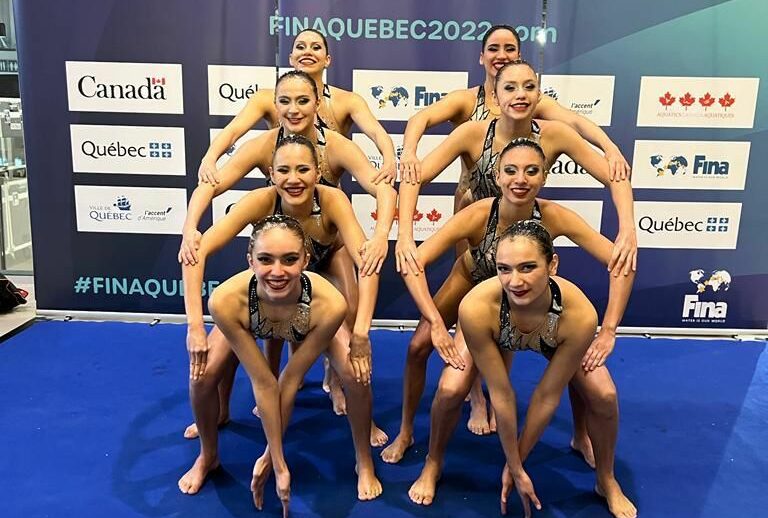 LA DELEGACIÓN MEXICANA TUVO BUENA PARTICIPACIÓN EN MUNDIAL DE NATACIÓN ARTÍSTICA