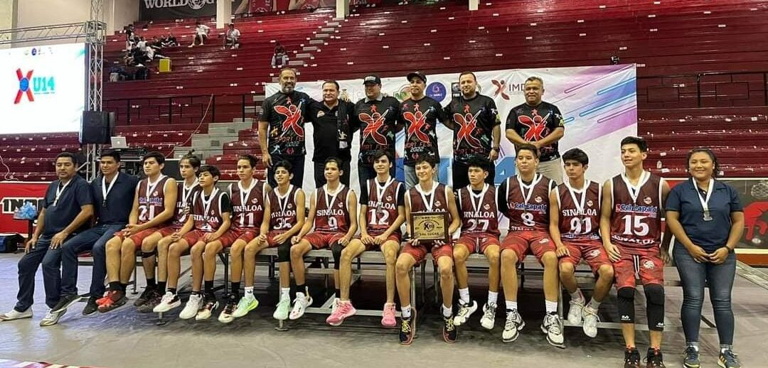 SINALOA SE QUEDÓ CON EL SEGUNDO LUGAR DEL NACIONAL ADEMEBA SUB-14