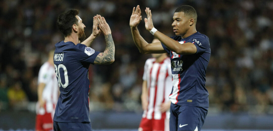 MESSI Y MBAPPÉ DIERON CÁTEDRA EN GOLEADA DEL PSG