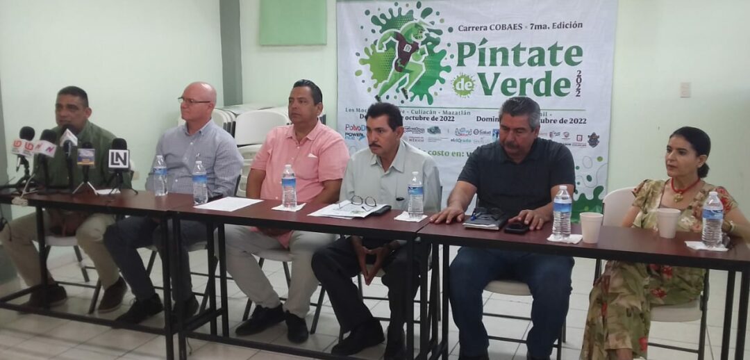 PRESENTAN LA CARRERA PÍNTATE DE VERDE EN AHOME