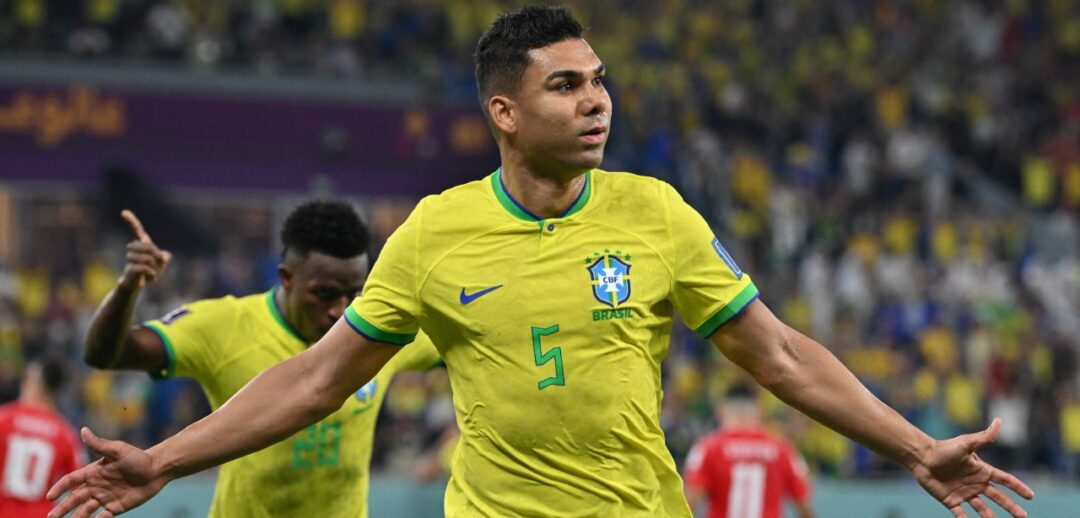 CASEMIRO ANOTÓ EL GOL DEL TRIUNFO PARA BRASIL