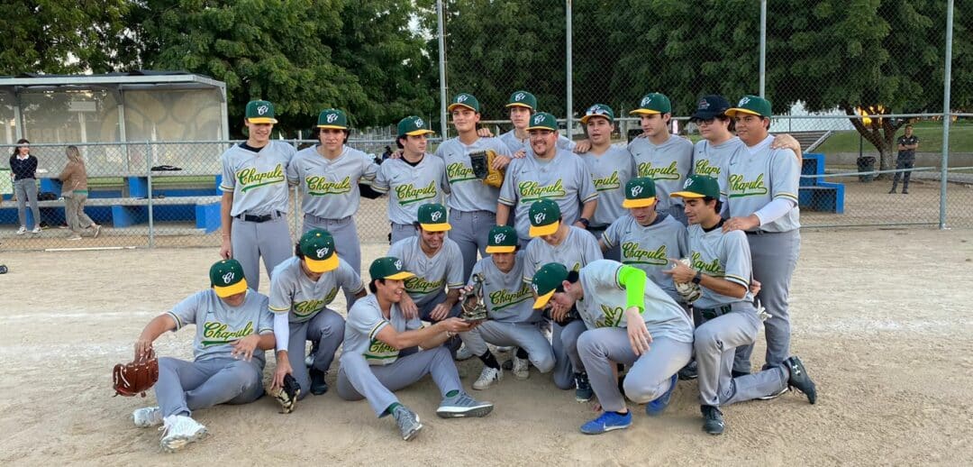 EL INSTITUTO CHAPULTEPEC OBTUVO EL TÍTULO DEL TORNEO DE BORREGO DE BEISBOL