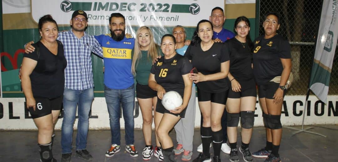 CON ÉXITO SE REALIZA EL TORNEO CON CAUSA DE VOLEIBOL DEL IMDEC