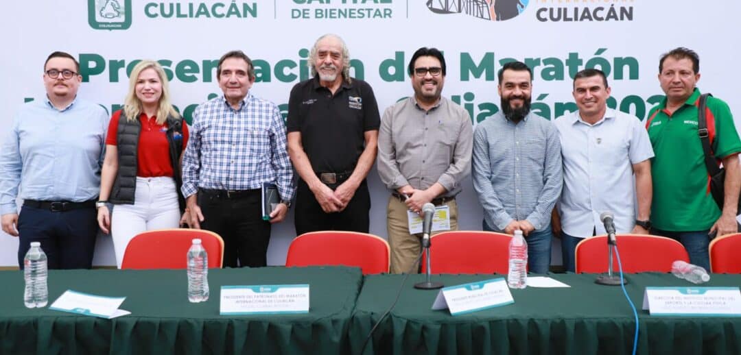 EL DÍA DE HOY SE ANUNCIÓ EL MARATÓN INTERNACIONAL DE CULIACÁN 2023