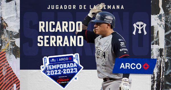 RICARDO SERRANO ES EL JUGADOR DE LA SEMANA EN LA LAMP