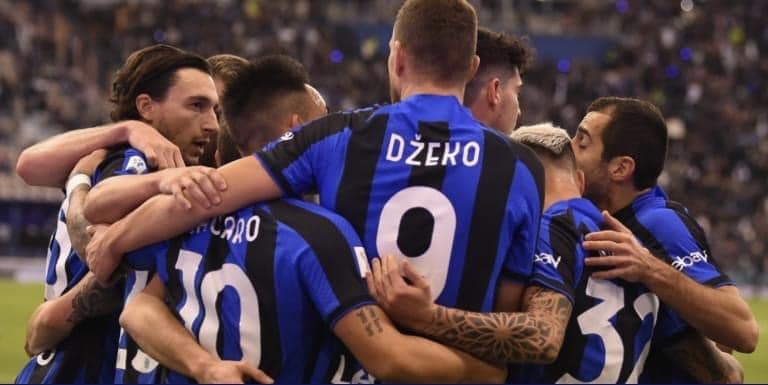 EL INTER LE GANA LA SUPERCOPA DE ITALIA AL AC MILAN