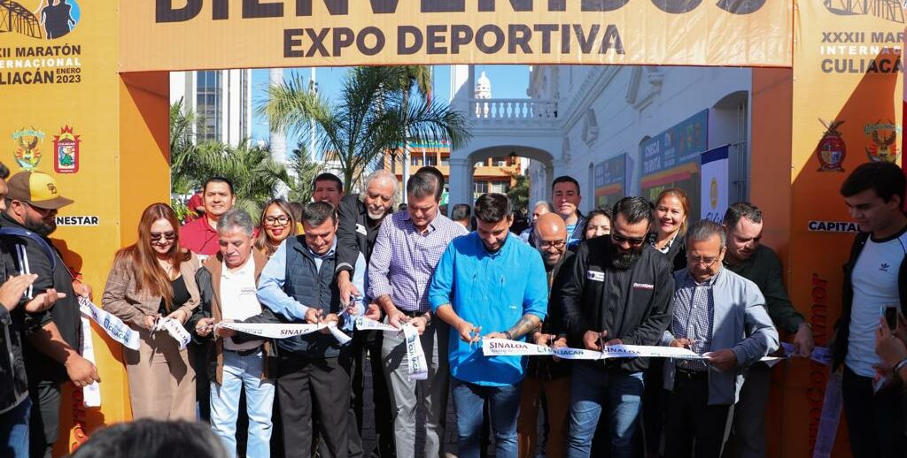 SE INAUGURÓ LA EXPO DEPORTIVA DEL MARATÓN INTERNACIONAL CULIACÁN 2023