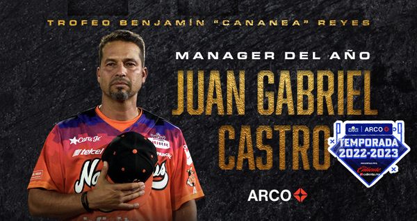 JUAN GABRIEL CASTRO ES EL MANAGER DEL AÑO EN LA LAMP