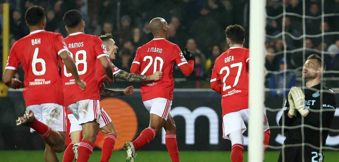 EL BENFICA TIENE PIE Y MEDIO EN LOS CUARTOS DE FINAL