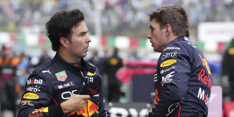 SIGUE LA GUERRA FRÍA ENTRE SERGIO PÉREZ Y MAX VERSTAPPEN