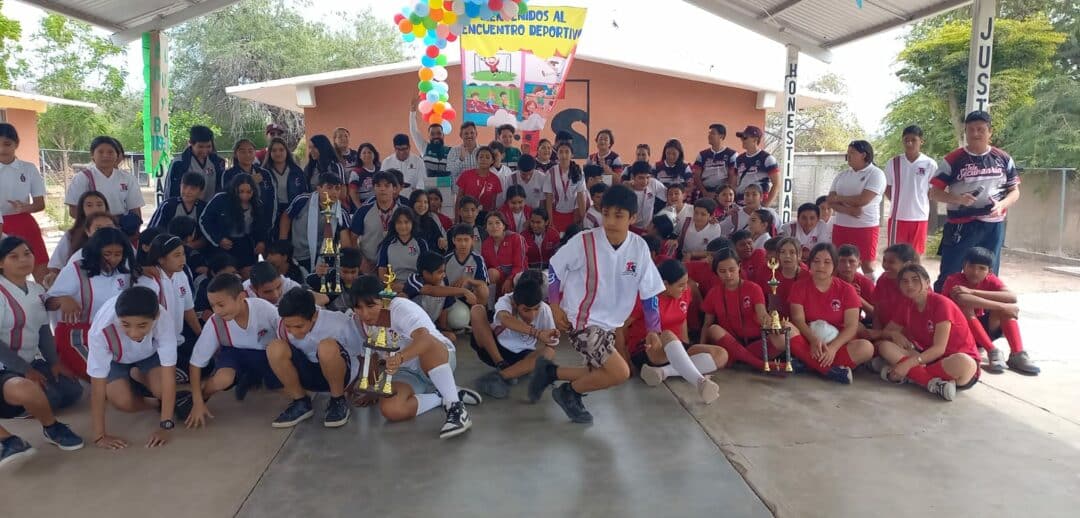 APOYA EL IMDEC LOS JUEGOS DEPORTIVOS EN TELESECUNDARIA EN BAILA