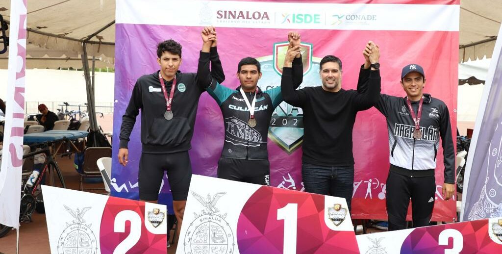 CULIACÁN LOGRA SIETE OROS EN EL CICLISMO DE PISTA