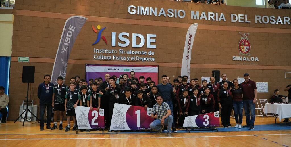 GUASAVE GANA CINCO CATEGORÍAS EN ESTATALES DE VOLEIBOL DE SALA