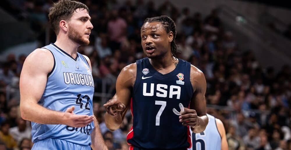 USA LOGRA BOLETO AL MUNDIAL FIBA 2023, Y DE PASO ELIMINA A URUGUAY