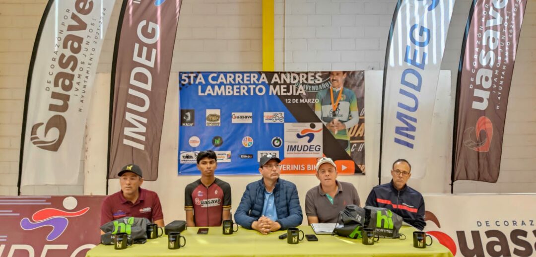 ANUNCIAN QUINTA CARRERA CICLISTA ANDRÉS LAMBERTO MEJÍA